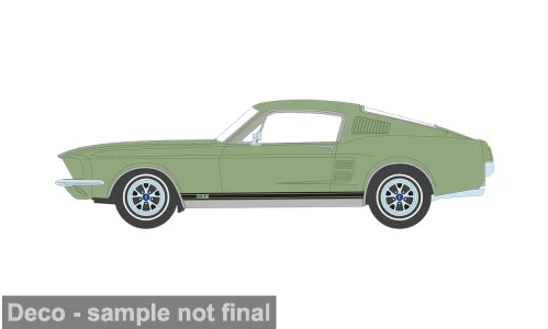 1:64 Ixo USA - 1967 Ford Mustang GT Fastback Green
