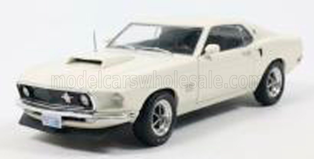 1:18 Solido - 1969 Ford Mustang Boss 429 Coupé, Wimbledon White