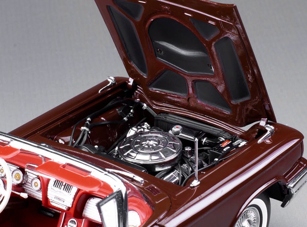 1:18 Sunstar - 1960 Ford Thunderbird Light Dark Red