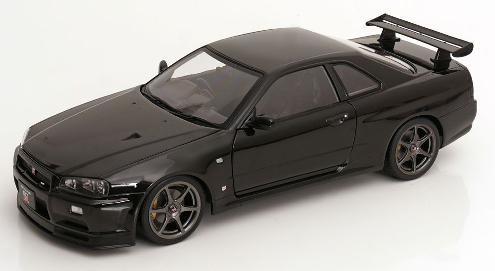 1:12 KK Scale - Nissan Skyline GT-R R34 V-Spec II OEM Felgen 2001 schwarz