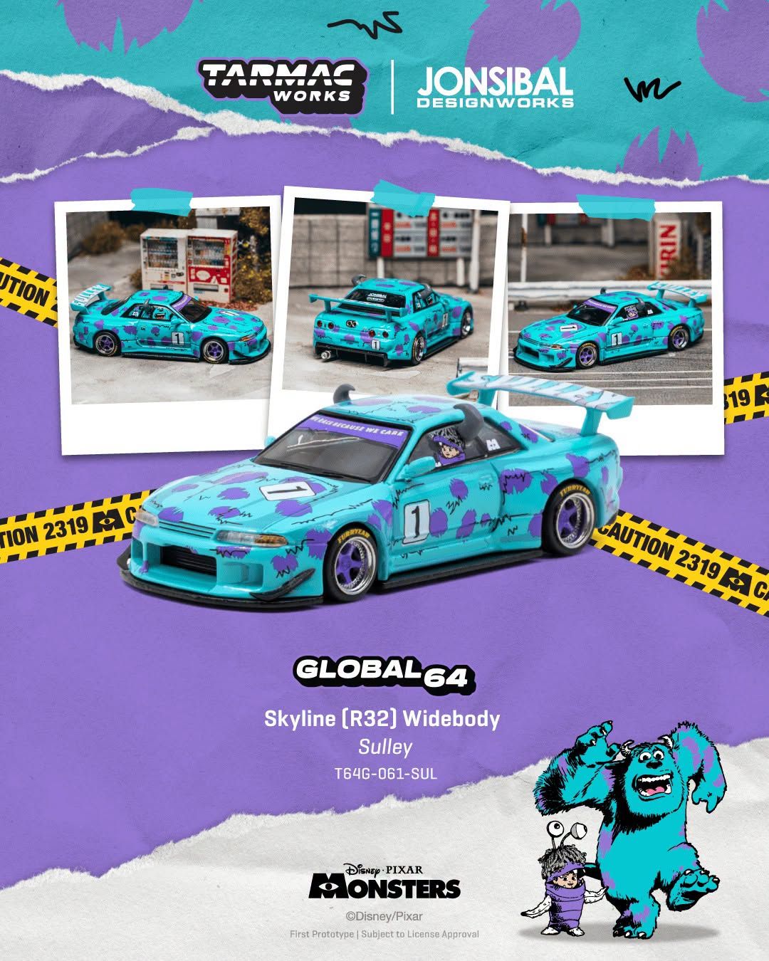 1:64 Tarmac - Skyline (R32) Widebody Designed by Jon Sibal *Sulley*