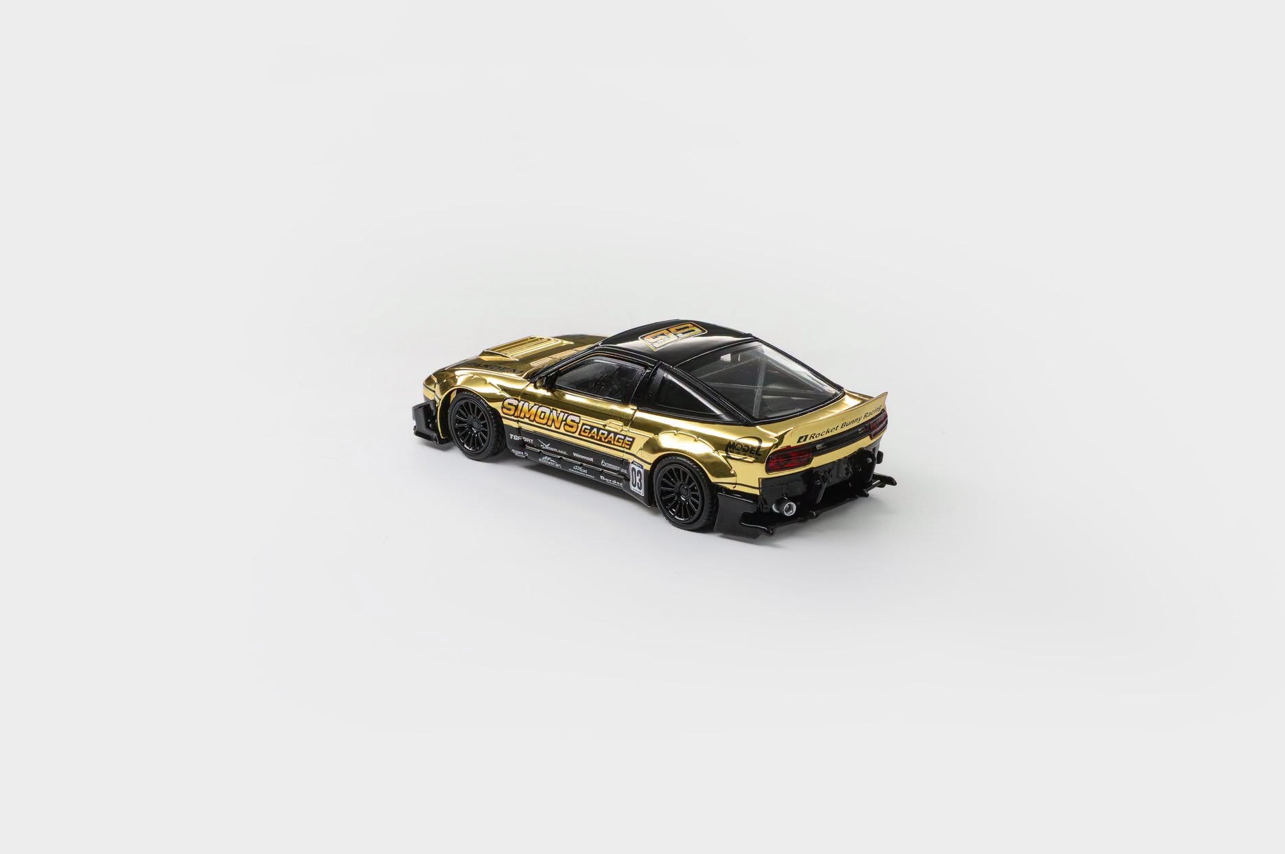 1:64 ModelModel - Pandem 180SX *Simon`s Garage*, gold *APAxpo Exclusives*