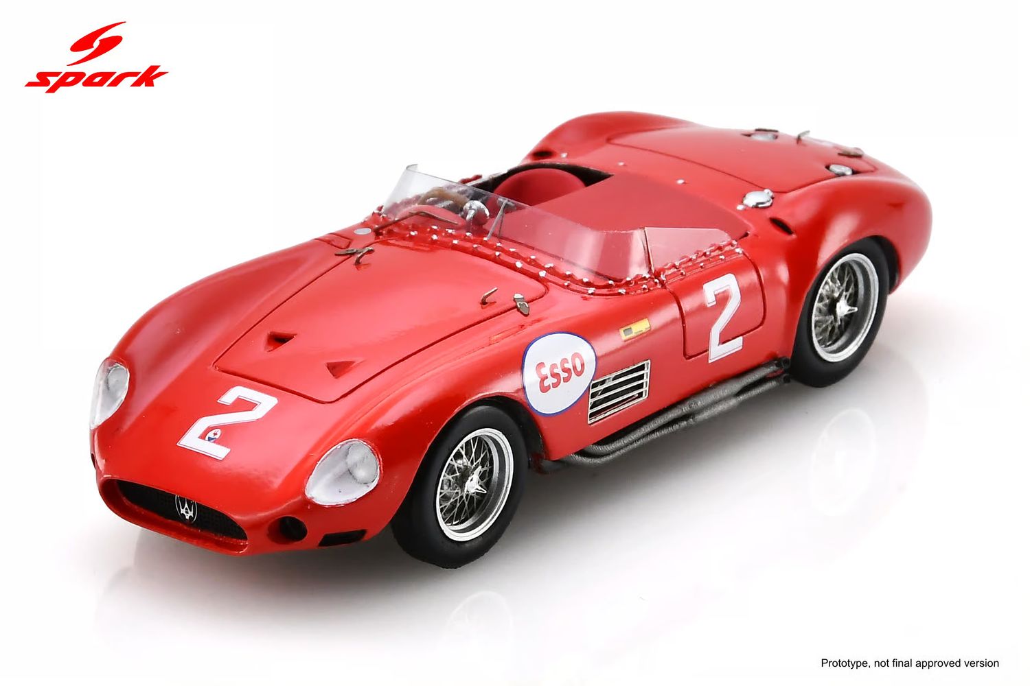1:43 Spark - Maserati 300S #2 Winner Cuba 1957 J.M. Fangio