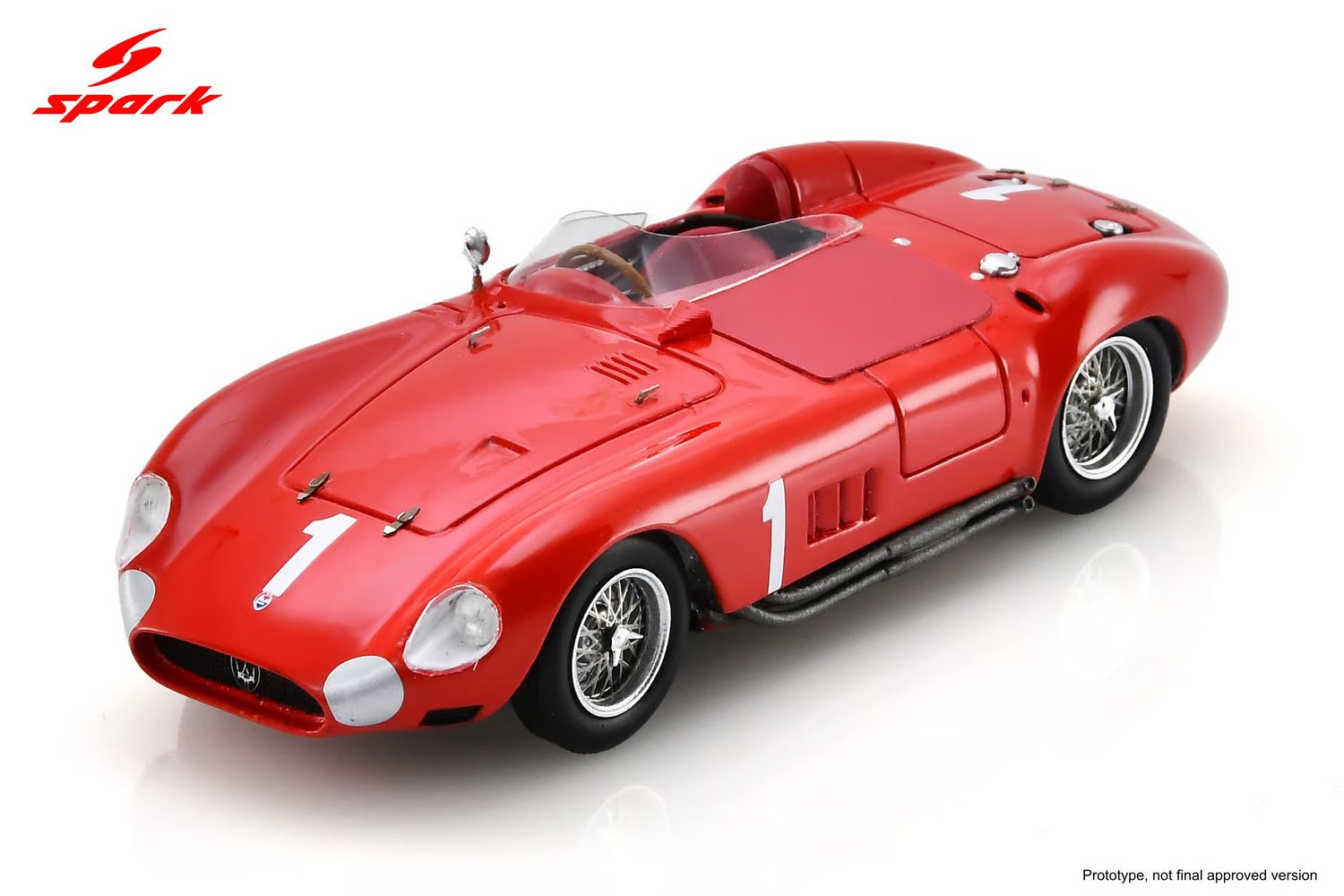 1:43 Spark - Maserati 300S #1 Winner 1000km Paris 1956 J. Behra L. Rosier