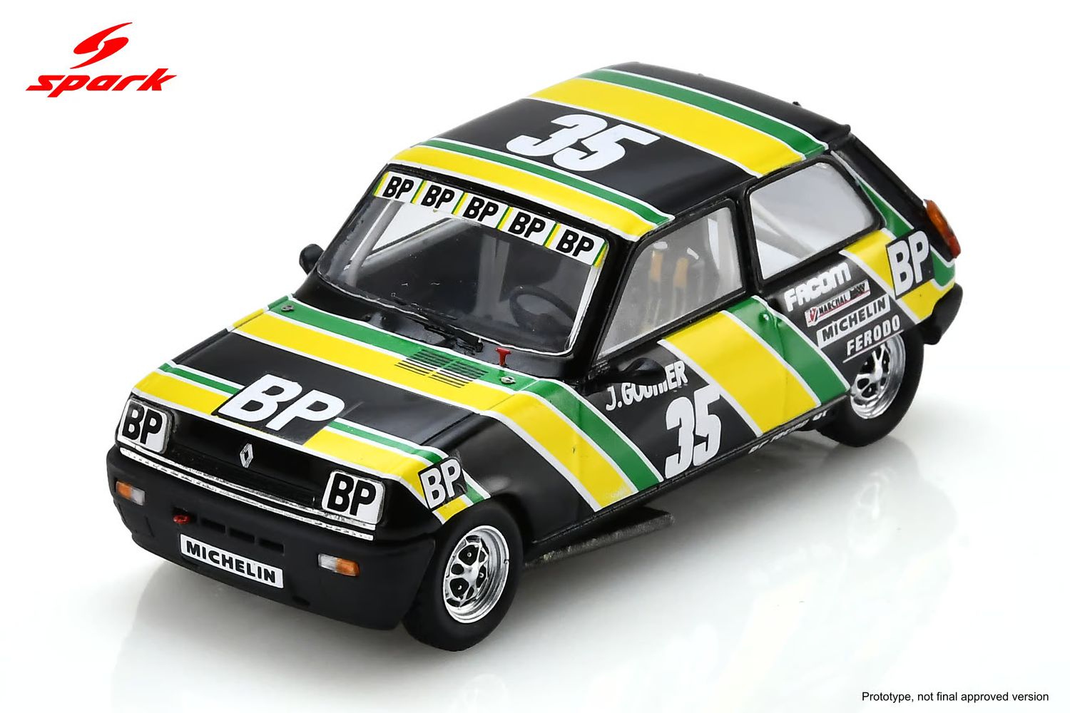 1:43 Spark - Renault 5 Alpine #35 Production 1600 1980 J. Gouhier