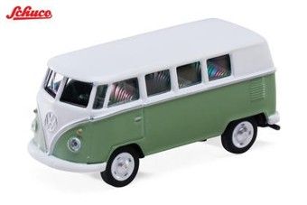 1:64 Schuco - 1966 VW T1 Bus, green/white