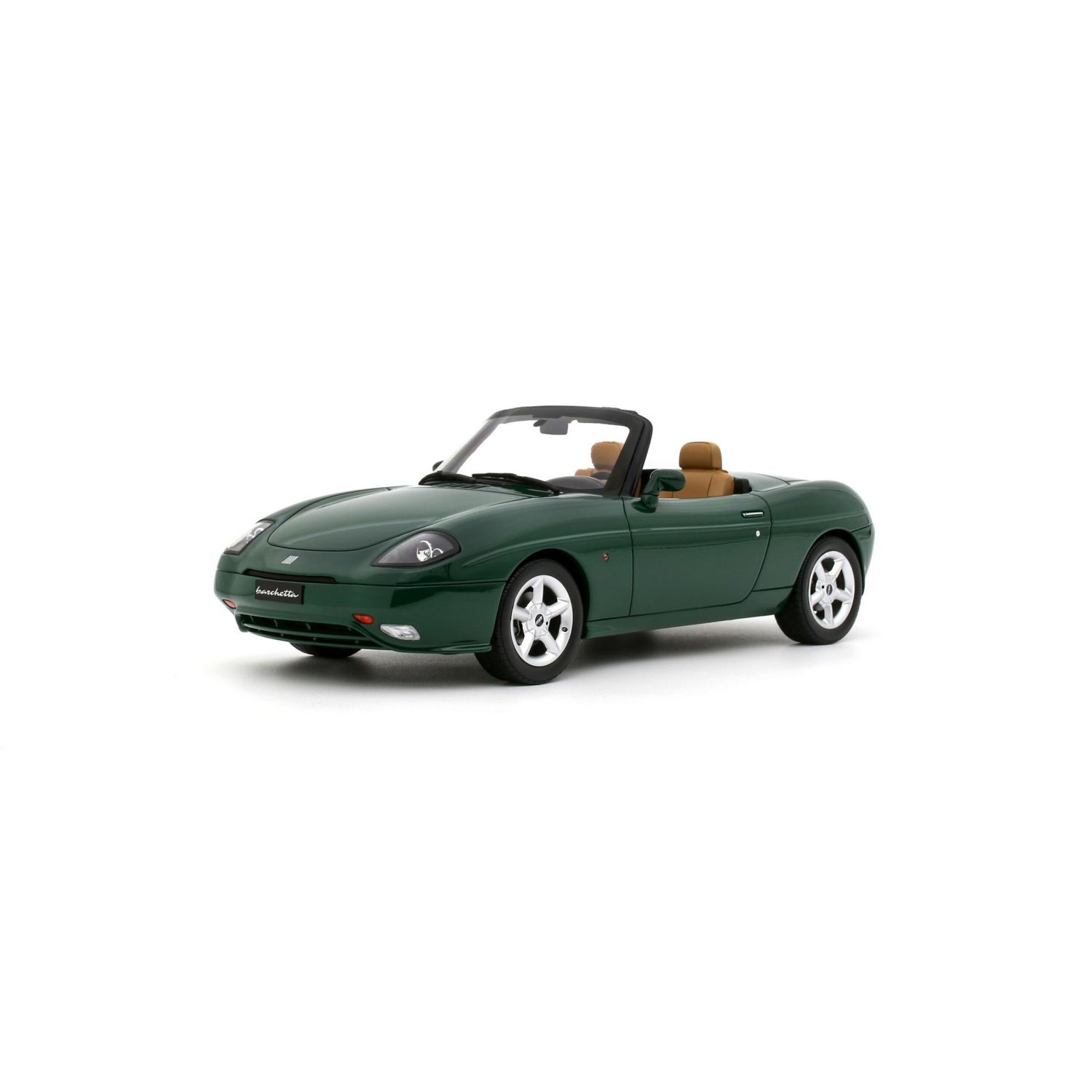 1:18 Otto Mobile - 1998 Fiat Barchetta Spider Stelvio Green