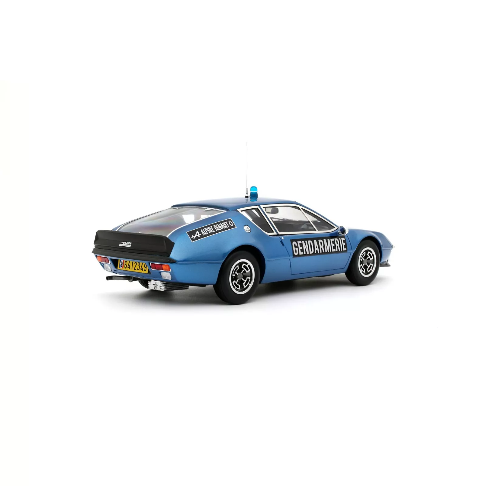 1:18 Otto Mobile - 1974 Renault Alpine A310 1600VF Gendarmerie Police Blue