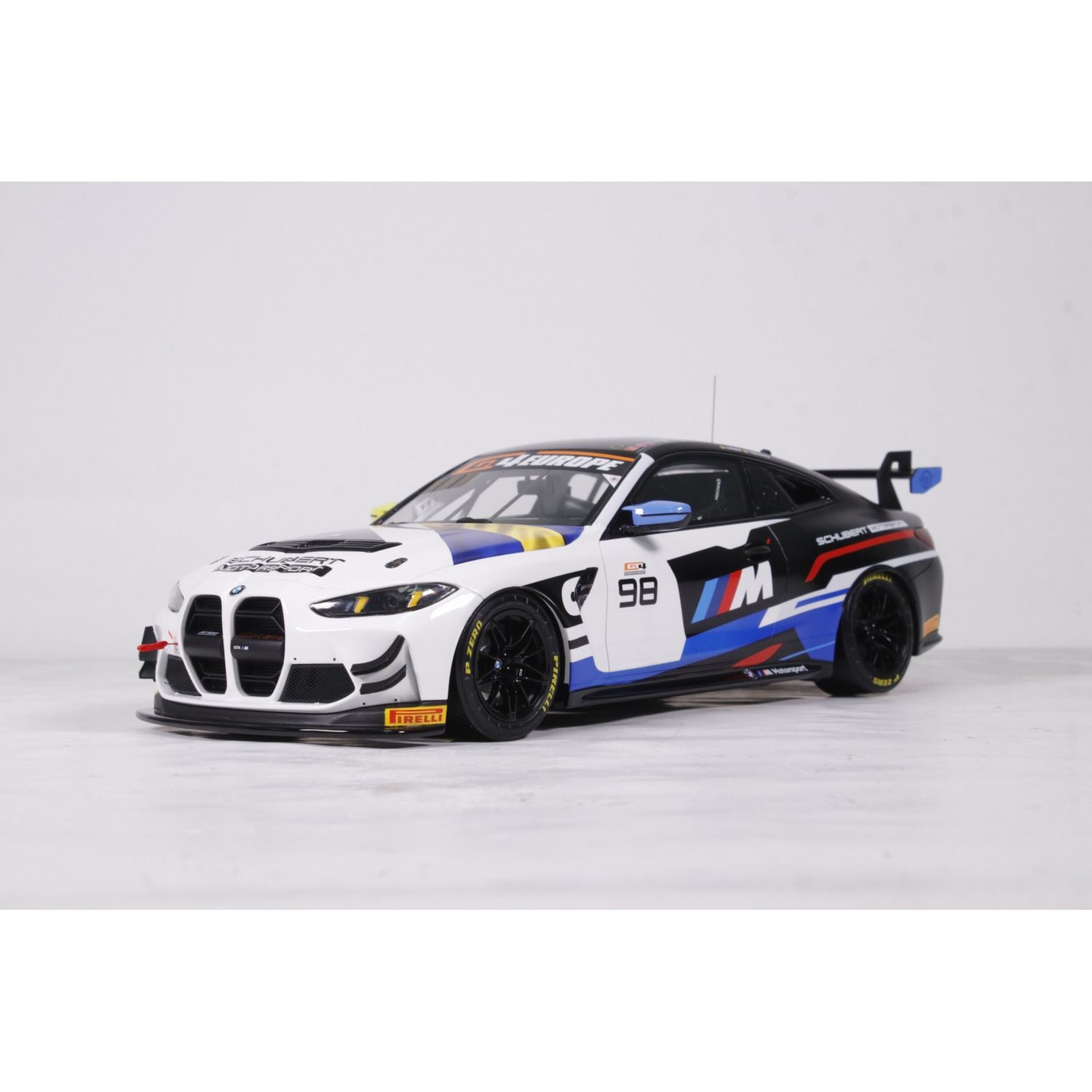 1:18 Otto Mobile - BMW M4 GT3 EVO #98 Schubert Winner Pro-Am Paul Ricard 2026 J. Walde / V. Bouveng