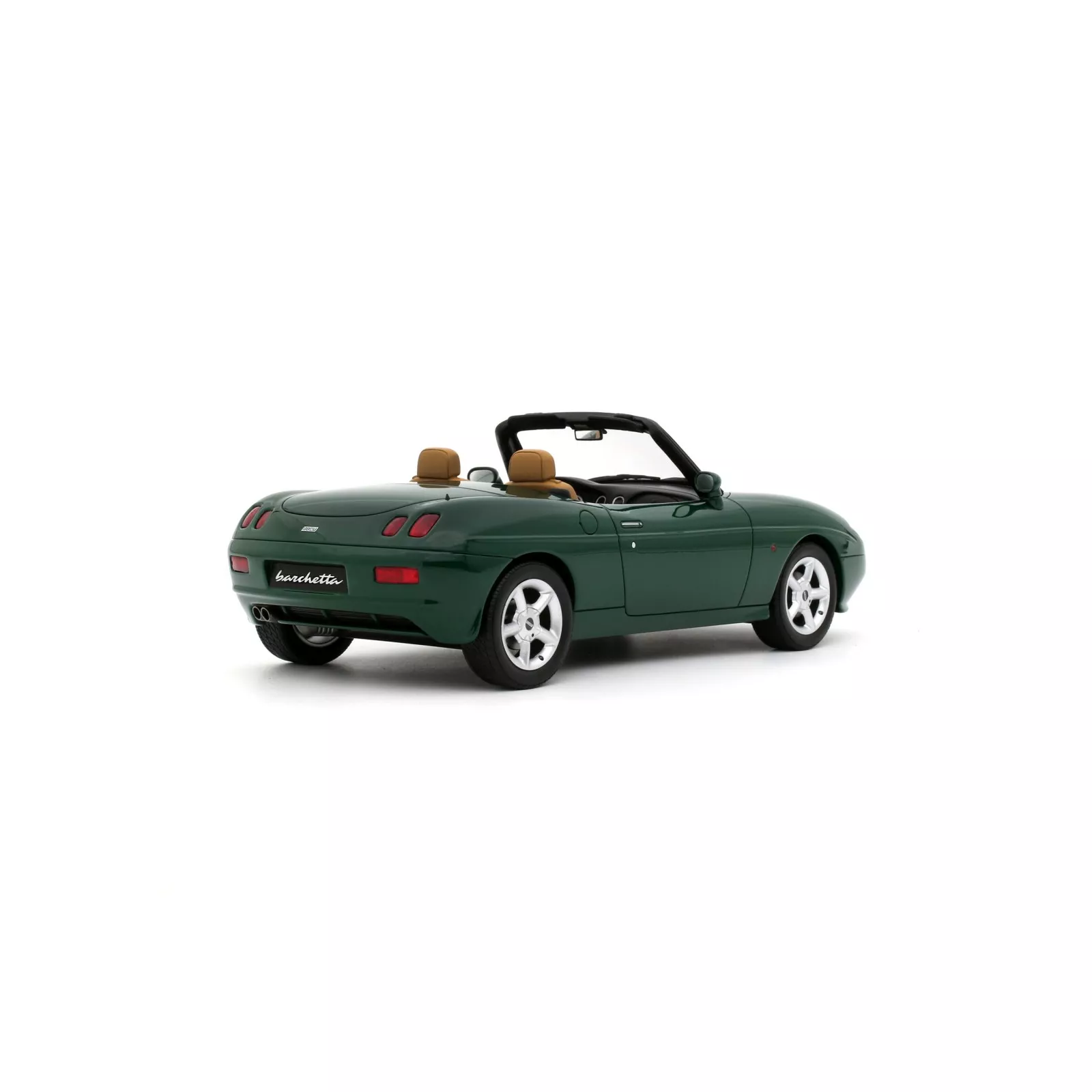 1:18 Otto Mobile - 1998 Fiat Barchetta Spider Stelvio Green