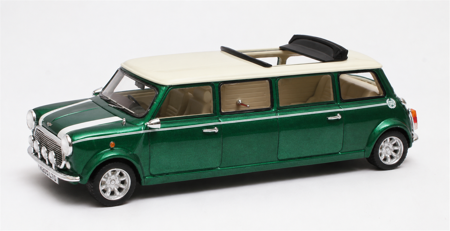 1:43 Matrix - 1990 Mini Cooper Limousine Green White
