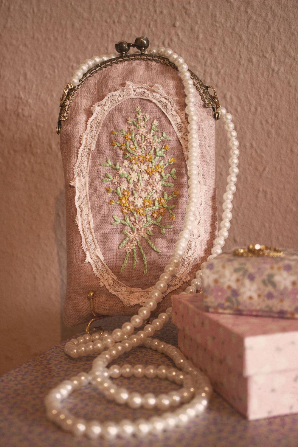 Tasche-Rosa Tasche-Rosa