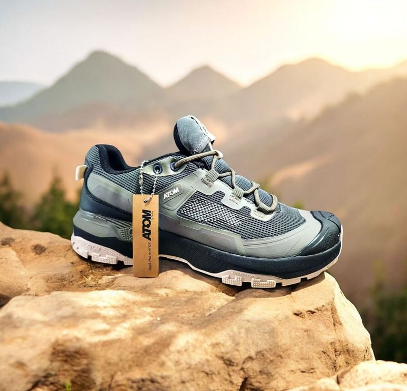 FLUCHOS ATOM : baskets kaki goretex