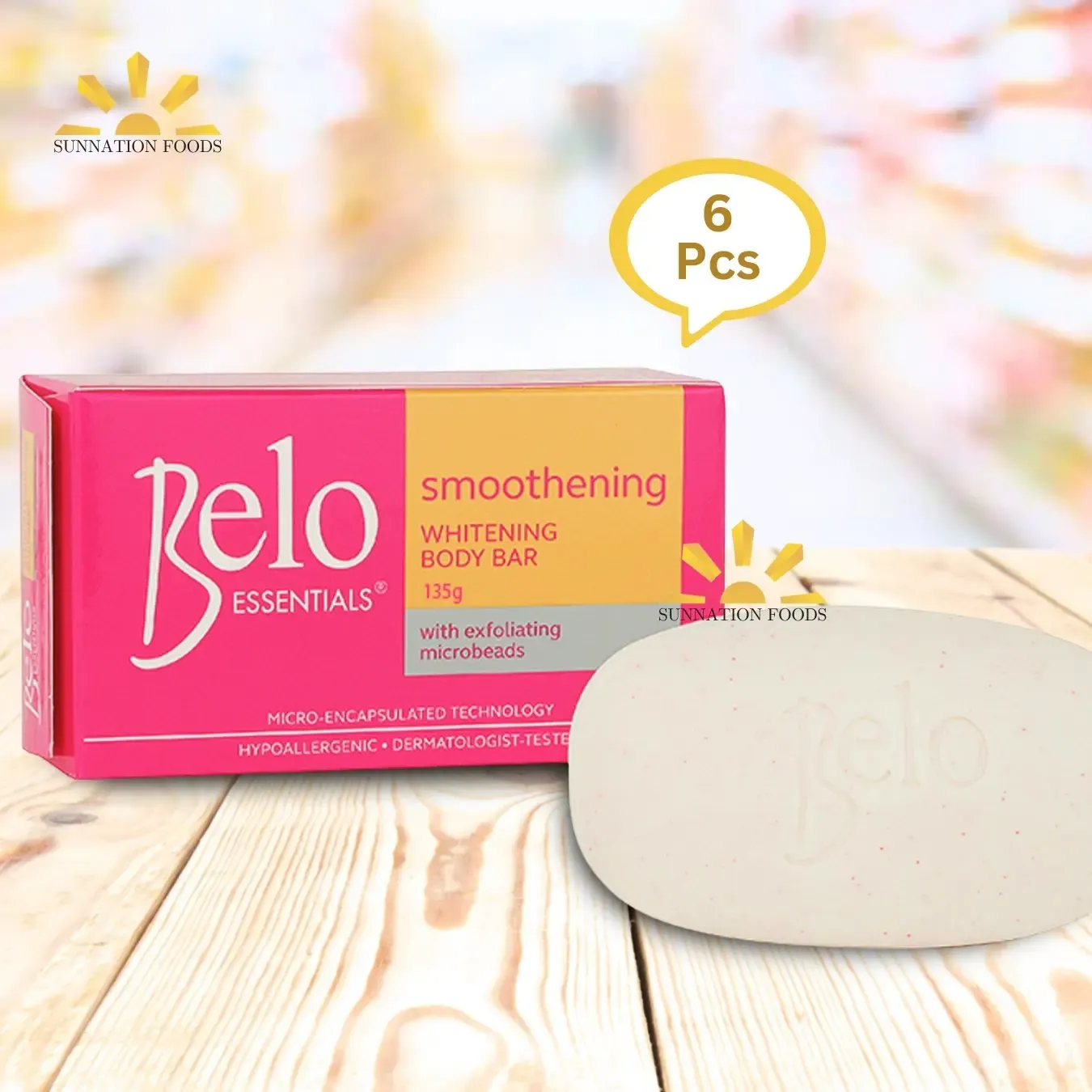 Belo ESS. Soap SMOOTHENING Beige 6x135g (Inner)