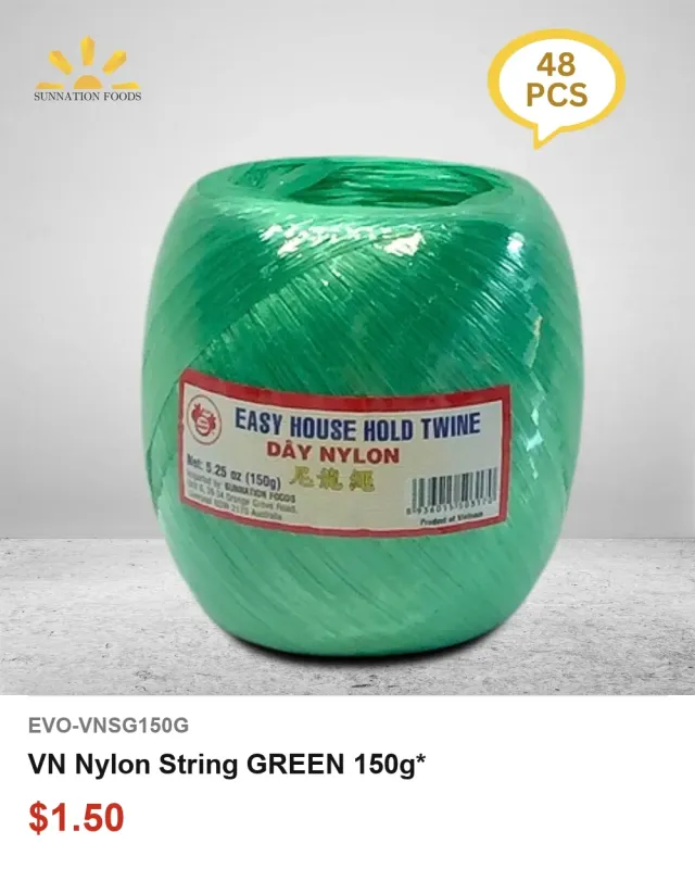 VN Nylon String GREEN 150g