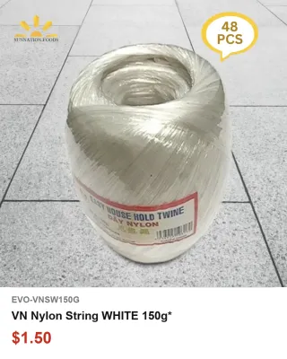 VN Nylon String WHITE 150g