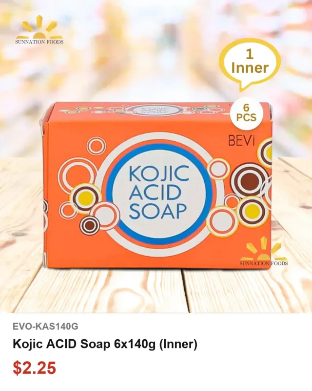 Kojic ACID Soap 6x140g (Inner)