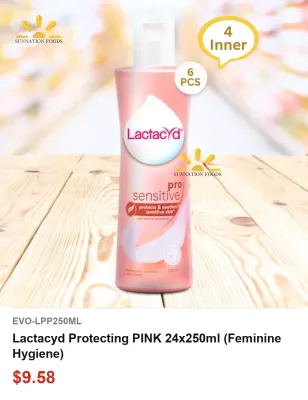 Lactacyd Protecting PINK 24x250ml (Feminine Hygiene)