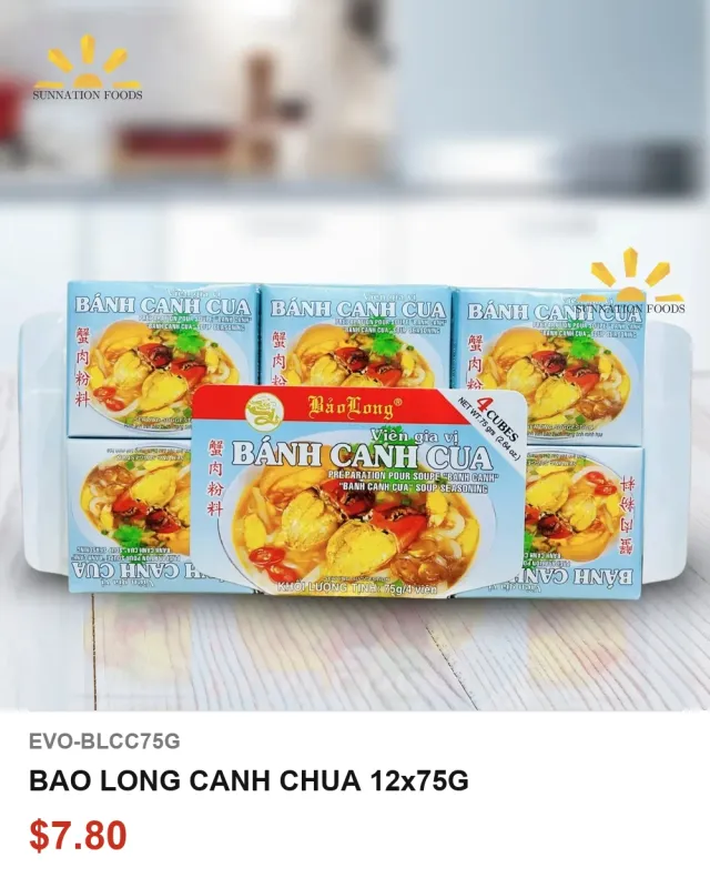 BAO LONG CANH CHUA 12x75G