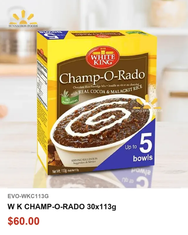 W K CHAMP-O-RADO 30x113g