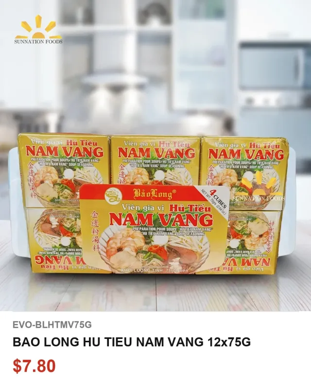 BAO LONG HU TIEU NAM VANG 12x75G