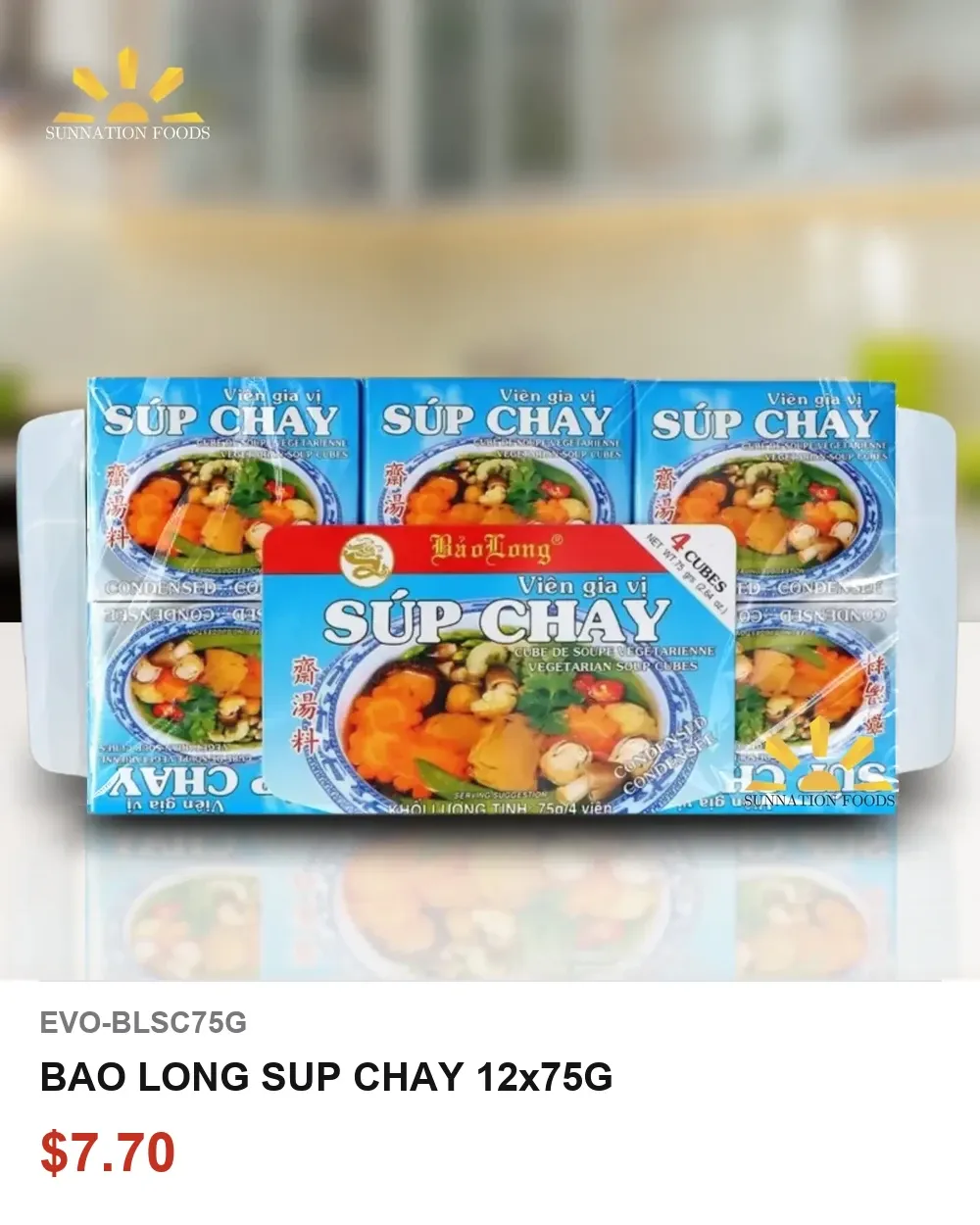 BAO LONG SUP CHAY 12x75G