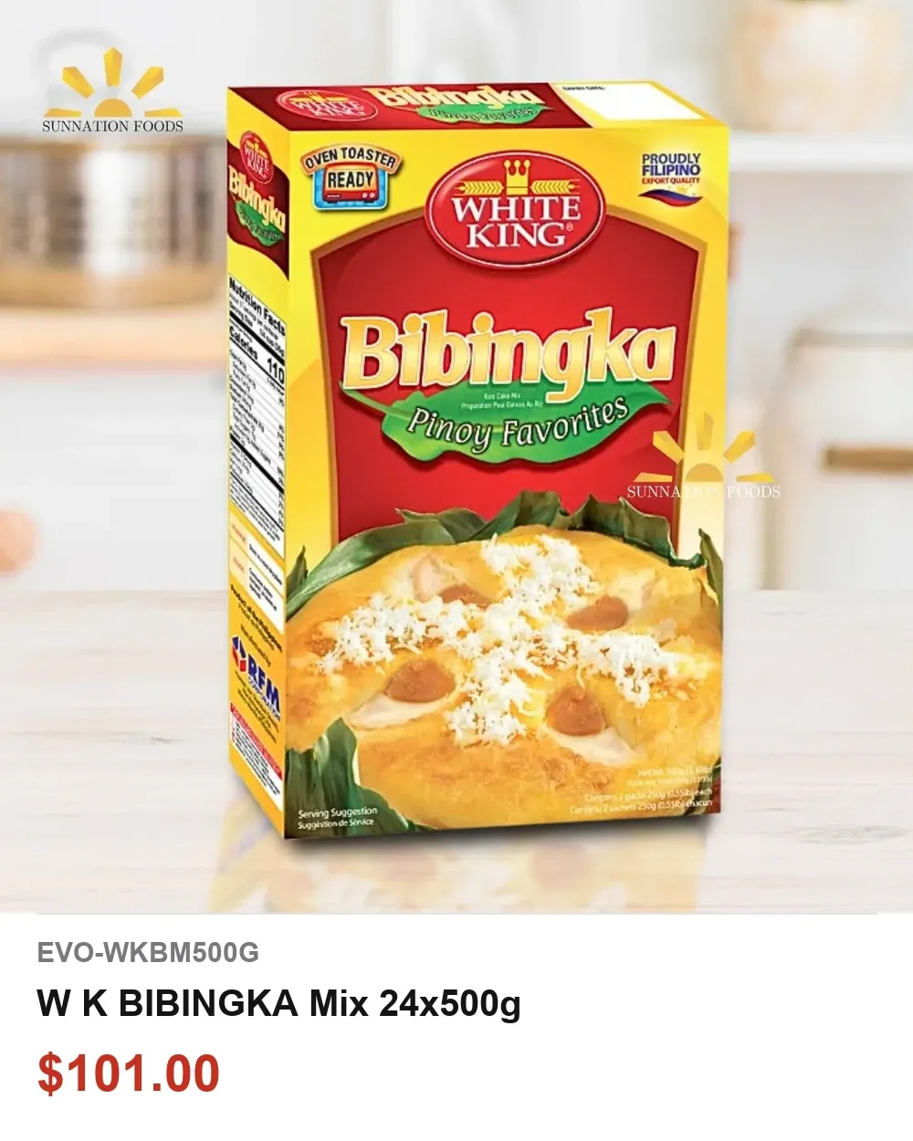 W K BIBINGKA Mix 24x500g