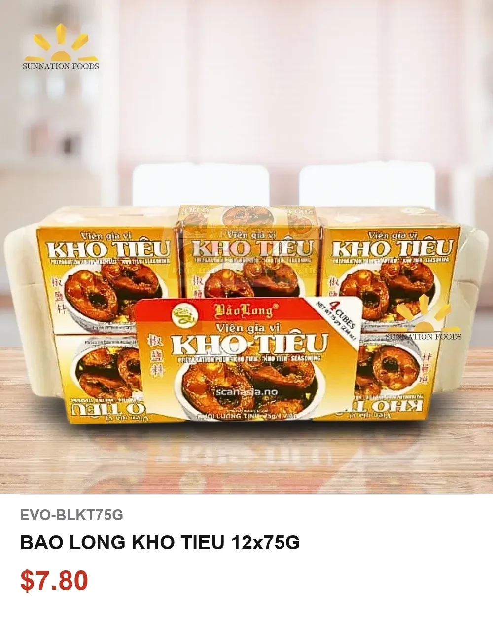 BAO LONG KHO TIEU 12x75G