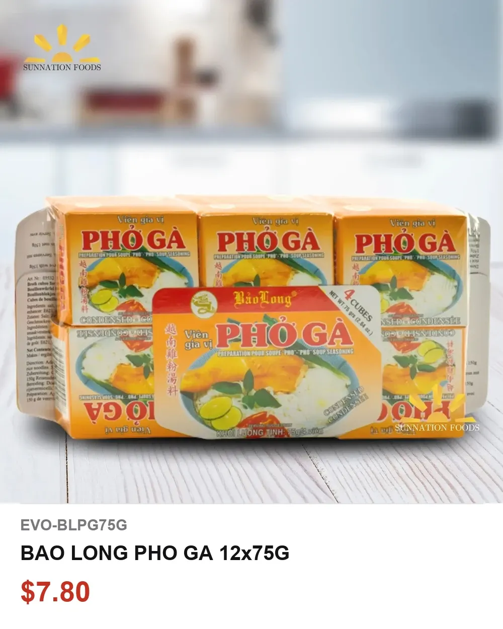 BAO LONG PHO GA 12x75G