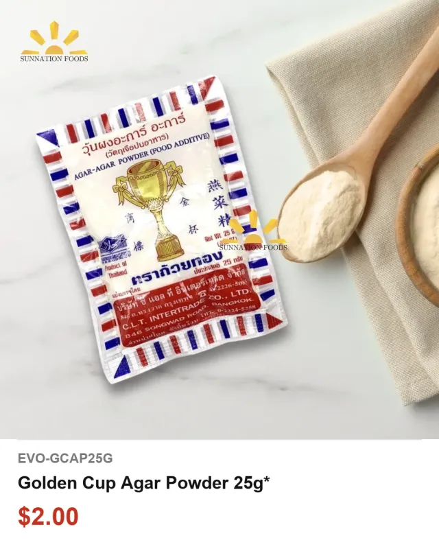 Golden Cup Agar Powder 25g-