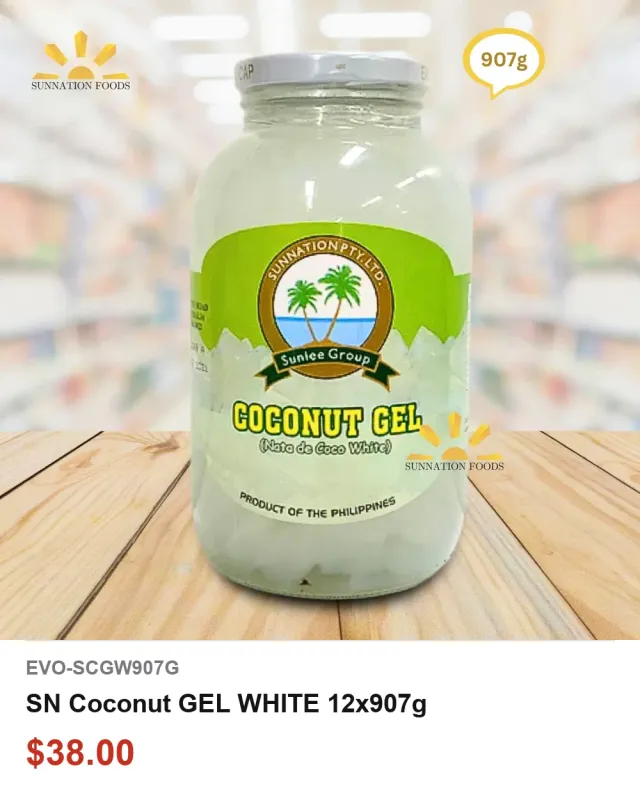 SN Coconut GEL WHITE 12x907g