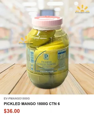 PICKLED MANGO 1800G CTN 6