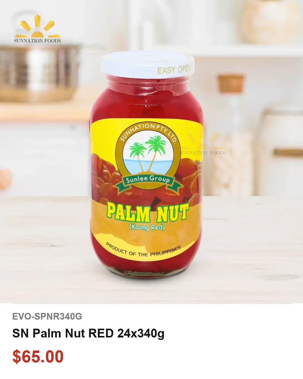 SN Palm Nut RED 24x340g