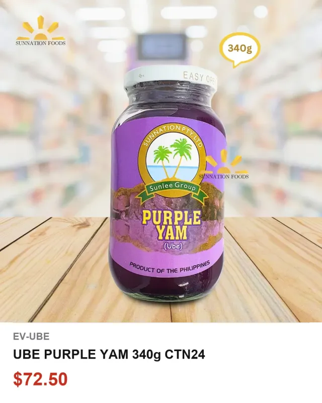 UBE PURPLE YAM 340g CTN24