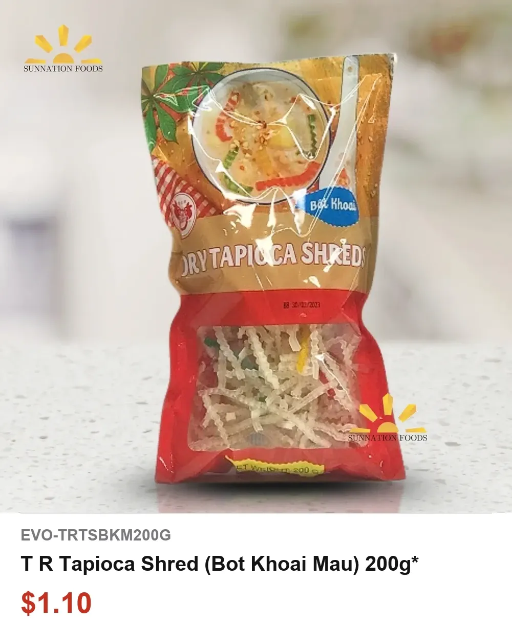 T R Tapioca Shred (Bot Khoai Mau) 200g-