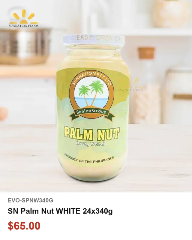 SN Palm Nut WHITE 24x340g