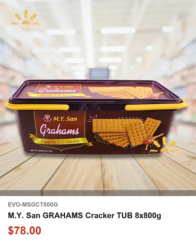 M.Y. San GRAHAMS Cracker TUB 8x800g