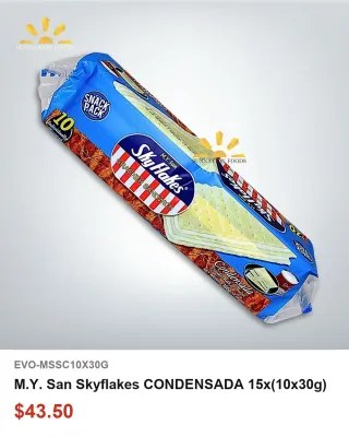 M.Y. San Skyflakes CONDENSADA 15x(10x30g)