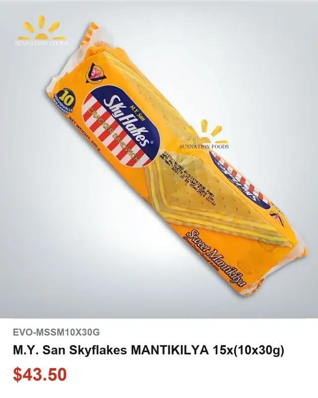 M.Y. San Skyflakes MANTIKILYA 15x(10x30g)