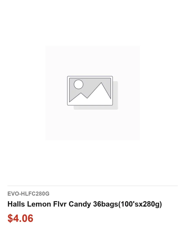 Halls Lemon Flvr Candy 36bags(100'sx280g)
