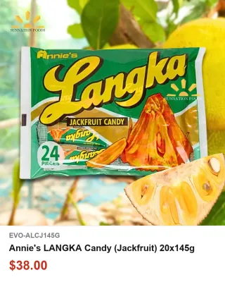 Annie's LANGKA Candy (Jackfruit) 20x145g