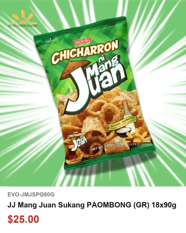 JJ Mang Juan Sukang PAOMBONG (GR) 18x90g