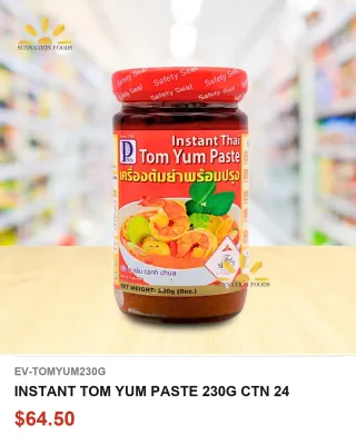 INSTANT TOM YUM PASTE 230G CTN 24