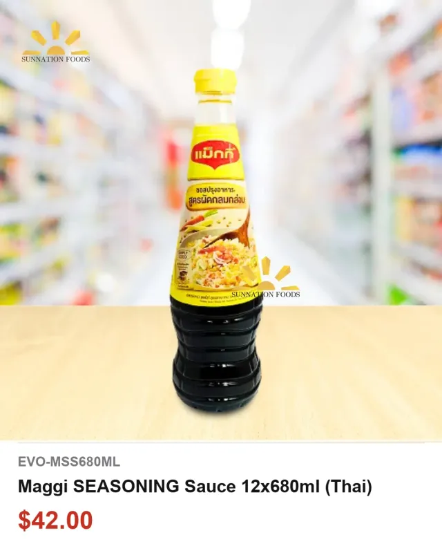 Maggi SEASONING Sauce 12x680ml (Thai)