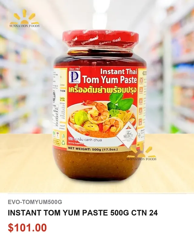 INSTANT TOM YUM PASTE 500G CTN 24