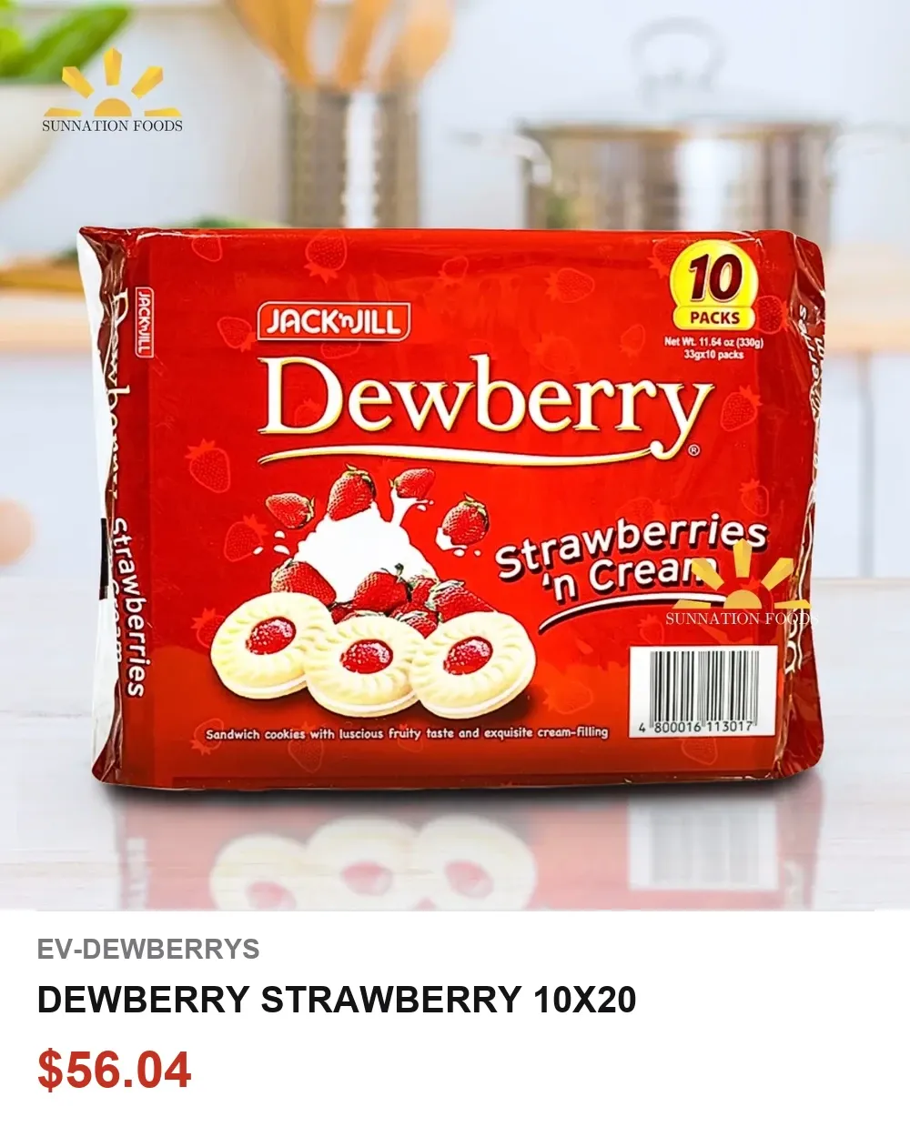 DEWBERRY STRAWBERRY 10X20