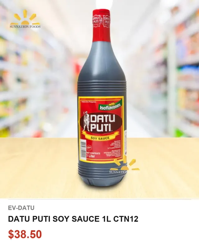 DATU PUTI SOY SAUCE 1L CTN12