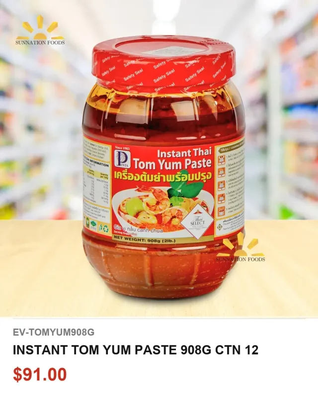 INSTANT TOM YUM PASTE 908G CTN 12