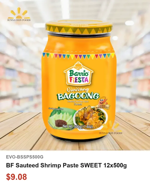 BF Sauteed Shrimp Paste SWEET 12x500g