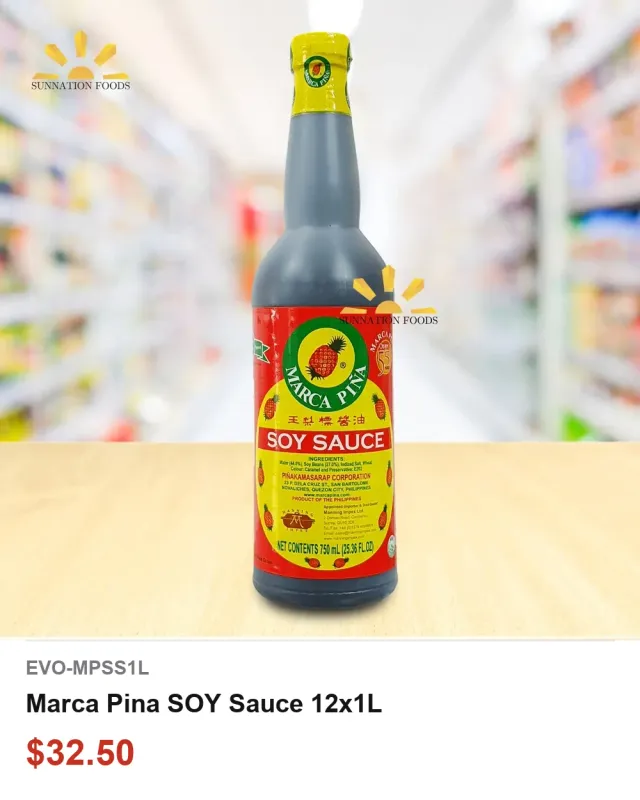 Marca Pina SOY Sauce 12x1L